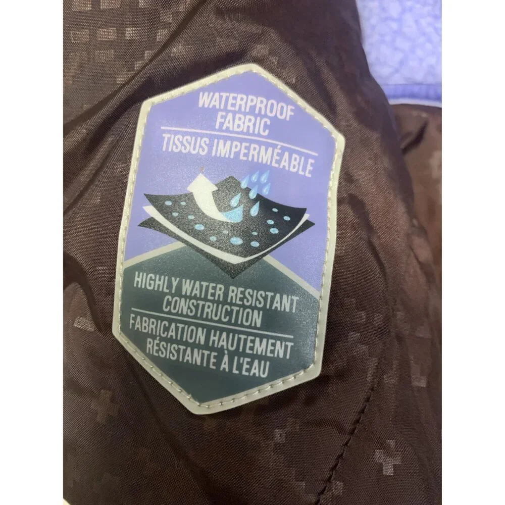 Columbia Youth‎ Hooded Waterproof Plaid Snow Jacket Size 4/5